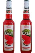 Kit Xarope Kaly de Melancia Watermelon 700ml 2 unidades