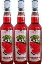 Kit Xarope Kaly De Melancia - Watermelon 700ml 3 unidades