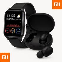 KIT XiaomiMi Relógio Smartwatch Haylou Watch 2 Pro Bluetooth 5.3 Tela De 1,85 Global e Fone RedmiAirDots 2 Bluetooh ORIGINAL