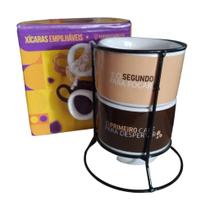 Kit Xicaras C/2pcs 150ml Cafe