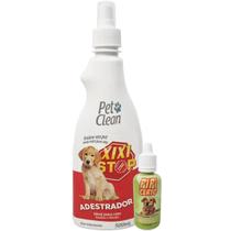 Kit Xixi Stop + Pipi Certo Cachorro Cães Educador Sanitário Lugar Certo Pet Clean Kit Xixi Stop + Pipi Certo Cachorro Cães Educador Sanitário Lugar Certo Pet Clean