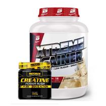 Kit Xtreme Gainer 3Kg Bio Sports USA + Creatina Power Rush 300g Pretorian