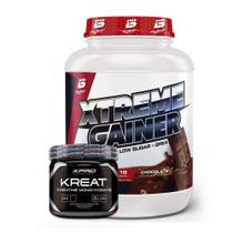 Kit Xtreme Gainer 3Kg Bio Sports USA + Kreat Monohidratada 300g XPRO Nutrition