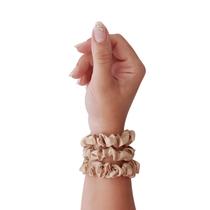 Kit Xuxinha de Cetim AntiFrizz Ouro Envelhecido 3un - Soulta