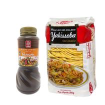 Kit Yakissoba Macarrão Kirin 500g + Molho Pronto Alfa 500ml Kit Yakissoba Macarrão Kirin 500g + Molho Pronto Alfa 500ml