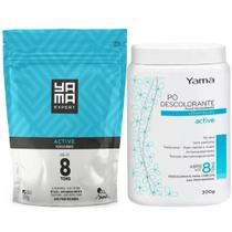 Kit Yamá Pó Descolorante Active 300g e Refil 300g Kit Yamá Pó Descolorante Active 300g e Refil 300g