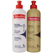 Kit Yamasterol Branco + Argan Creme Multifuncional Capilar C/ Proteina Yama Profissional 320ml Kit Yamasterol Branco + Argan Creme Multifuncional Capilar C/ Proteina Yama Profissional 320ml