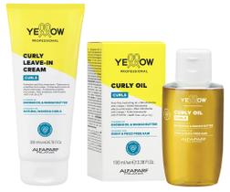 Kit Yellow Curls Leave-in de 200 ml e Óleo de 100 ml