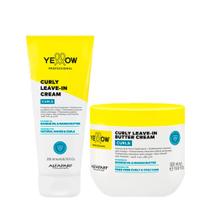 Kit Yellow Professional Curls Leave-In 200ml + Leave-In 500ml Kit Yellow Professional Curls Leave-In 200ml + Leave-In 500ml