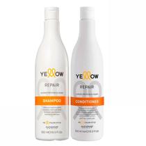 Kit Yellow Repair Shampoo + Condicionador 500ml - Alfaparf