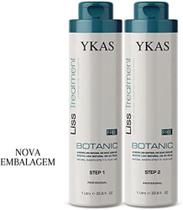 Kit Ykas Escova Progressiva Botânico 2x1l Kit Ykas Escova Progressiva Botânico 2x1l