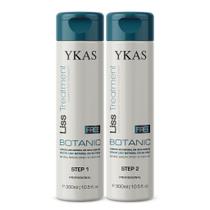 Kit Ykas Escova Progressiva Botânico 2x300ml Kit Ykas Escova Progressiva Botânico 2x300ml