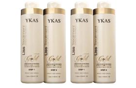 Kit YKAS Liss Treatment Gold - 2 kits gold litro