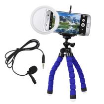 Kit Youtuber Celular Microfone -Ring Light - Tripé ( 03 produtos) Kit Youtuber Celular Microfone -Ring Light - Tripé ( 03 produtos)
