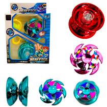 Kit Yoyo De Metal Rolamento Profissional Spinner AntiStres