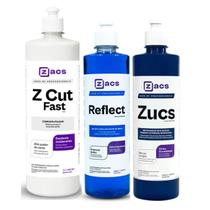 Kit Zacs Zucs Reflect Z Cut Fast Pincel e Aplicador