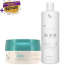 Kit Zap Shampoo Anti Resíduos 500ml e Btox Ztox Orgânica Zero 400g