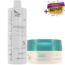 Kit Zap Shampoo Anti Resíduos 500ml e Máscara Orgânica Zero 400g