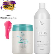Kit Zap Shampoo Anti Resíduos e Btox Ztox Orgânica Zero 950g