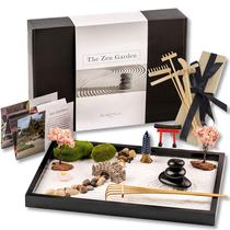 Kit Zen Garden Island Falls Home Zen Garden Garden Garden com 6 ferramentas