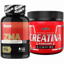 Kit Zma 120 Caps Growth + Creatina Pura 150g IntegralMedica