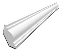 Kit ZP02 Moldura Roda Teto em EPS Anti Chamas Com Acabamento Acetinado Premium