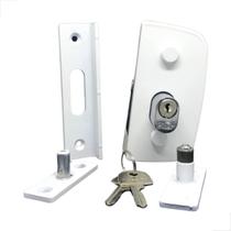 Kit01 - Instalação De Porta De Vidro Pivotante Metal Branco Kit01 - Instalação De Porta De Vidro Pivotante Metal Branco