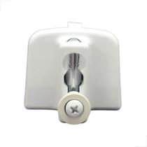 Kit04 - Janela Correr Com 2 Folhas Com Trinco Metal Branco Kit04 - Janela Correr Com 2 Folhas Com Trinco Metal Branco