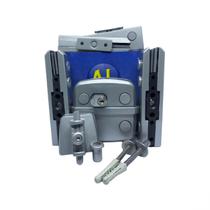 Kit08 AL Porta Dupla Pivotante Vidro Blindex - Fosco Kit08 AL Porta Dupla Pivotante Vidro Blindex - Fosco