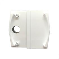 Kit09A - Porta Correr Blindex Sem Miolo Metal Branco