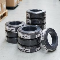 Kit1 cabo flexivel 2,50mm preto 750v af 100m rolo