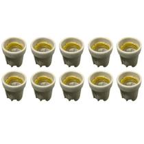 Kit10 base/receptaculo de porcelana e27 rohdina Kit10 base/receptaculo de porcelana e27 rohdina