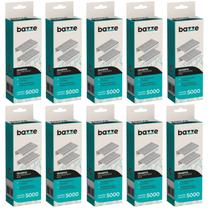 Kit10 Caixas Grampo p/ Grampeador Manual 26/6 25.000un Bazze