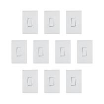 Kit10 Conjunto Montado 1Interruptor Liz Tramontina 57170/201 Kit10 Conjunto Montado 1Interruptor Liz Tramontina 57170/201