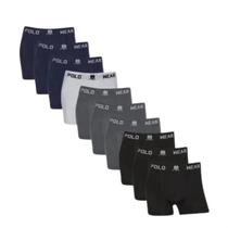 Kit10 Cueca Masculina Boxer Polo Wear Microfibra Confortável Kit10 Cueca Masculina Boxer Polo Wear Microfibra Confortável