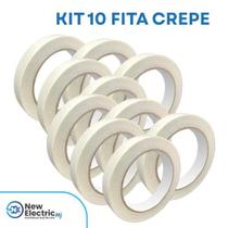 KIT10 FITA CREPE 18x50MM 5M KIT10 FITA CREPE 18x50MM 5M