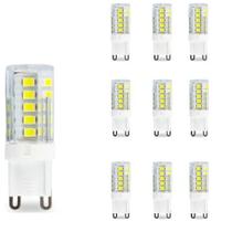 Kit10 Lâmpada Led Halopim G9 3w Lustres E Pendentes Bivolt BF