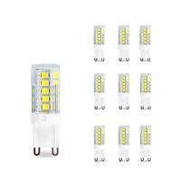 Kit10 Lâmpada Led Halopim G9 3w Lustres E Pendentes Bivolt Branco frio