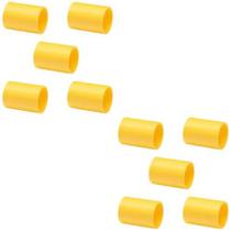 Kit10 luva conduite 1" amarela