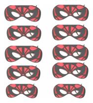 Kit10 Máscaras EVA Menina Aranha ( Festas, Evento, Aniversário )