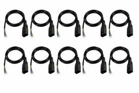 Kit10 rabicho femea 3x1,5mm 1,5mt atox Kit10 rabicho femea 3x1,5mm 1,5mt atox
