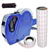 Kit10 Rolo Etiquetas + Etiquetadora Marcador De Preço ul