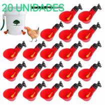 KIT10 Un Bebedouros Automáticos para Aves, Codorna, Frangos e Pintinhos