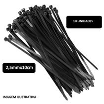 Kit10Cinta Plástica Abracadeira Nylon Preto-branc Varias Medidas -10cm-15cm- 20cm - 23cm 28cm 39cm Kit10Cinta Plástica Abracadeira Nylon Preto-branc Varias Medidas -10cm-15cm- 20cm - 23cm 28cm 39cm
