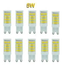 Kit12 Lâmpada Led Halopim G9 5w Lustres E Pendentes Bivolt Kit12 Lâmpada Led Halopim G9 5w Lustres E Pendentes Bivolt