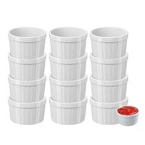 Kit12 Molheira Ramekin Potinho Pote Molho Petisco Coza 150Ml Kit12 Molheira Ramekin Potinho Pote Molho Petisco Coza 150Ml