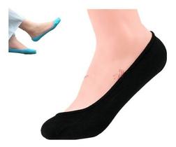 Kit12 Pares Meias Malha Invisivel Feminina Coloridasmeia