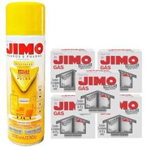 Kit1Jimo Anti Acaro e 5 Jimo Gás Fumegante