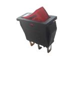 kit2 Chave interruptor KCD3 retangular luz vermelho on off kit2 Chave interruptor KCD3 retangular luz vermelho on off