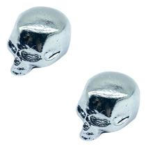Kit2 Knob Metal Caveira SKULL5 Cromado guitarra Spirit KOREA Kit2 Knob Metal Caveira SKULL5 Cromado guitarra Spirit KOREA